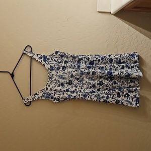 Divided Floral Dress